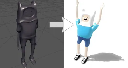 The Animate asset manager with 3D assets